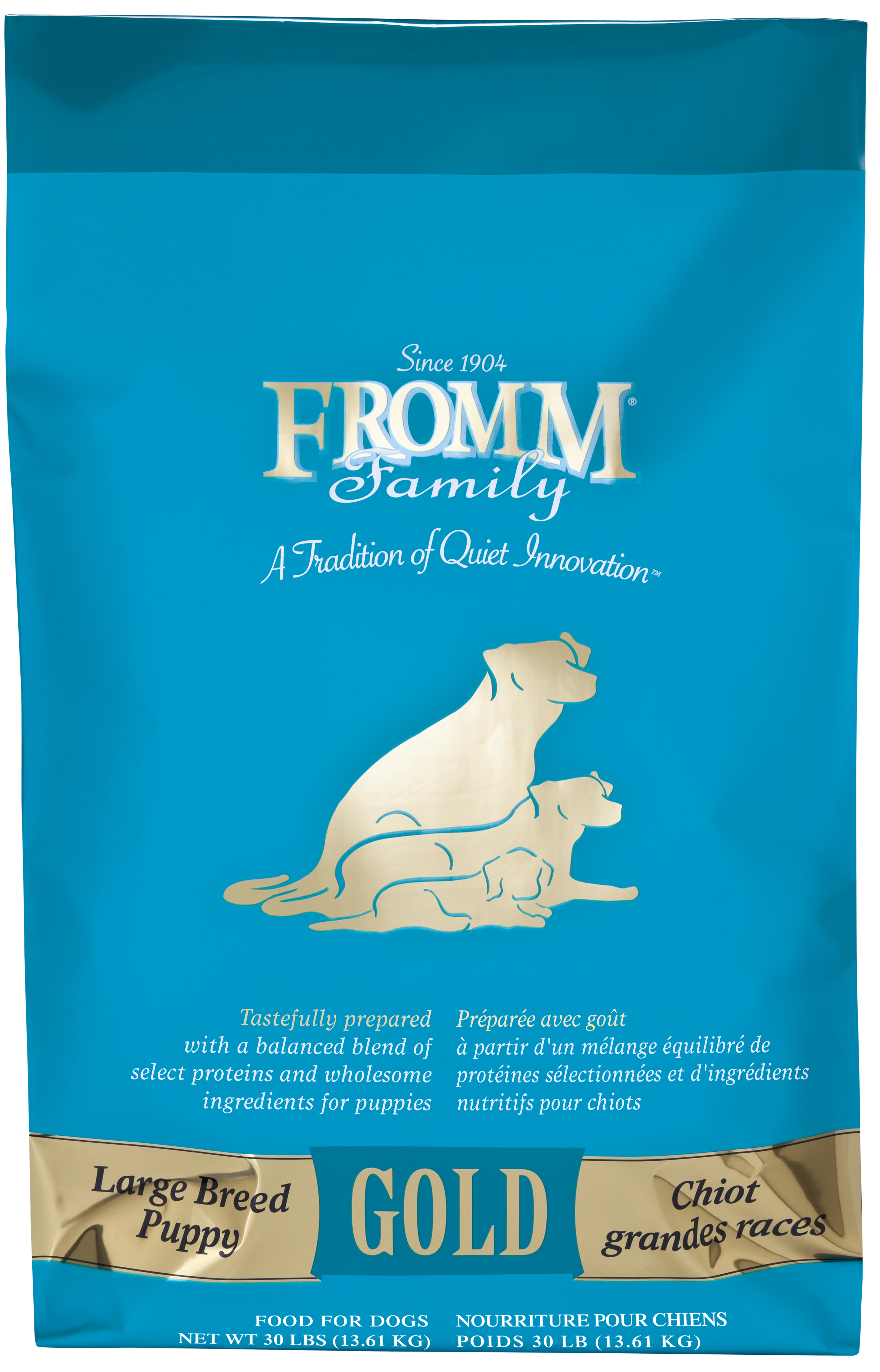 Fromm Family Gold Large Breed Puppy Dry Dog Food, 30-lb